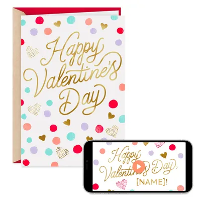 Happy and Heart-Filled Video Greeting Valentine's Day Card for only USD 5.99 | Hallmark