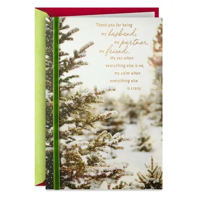 My Partner, My Friend Christmas Card for Husband for only USD 5.99 | Hallmark