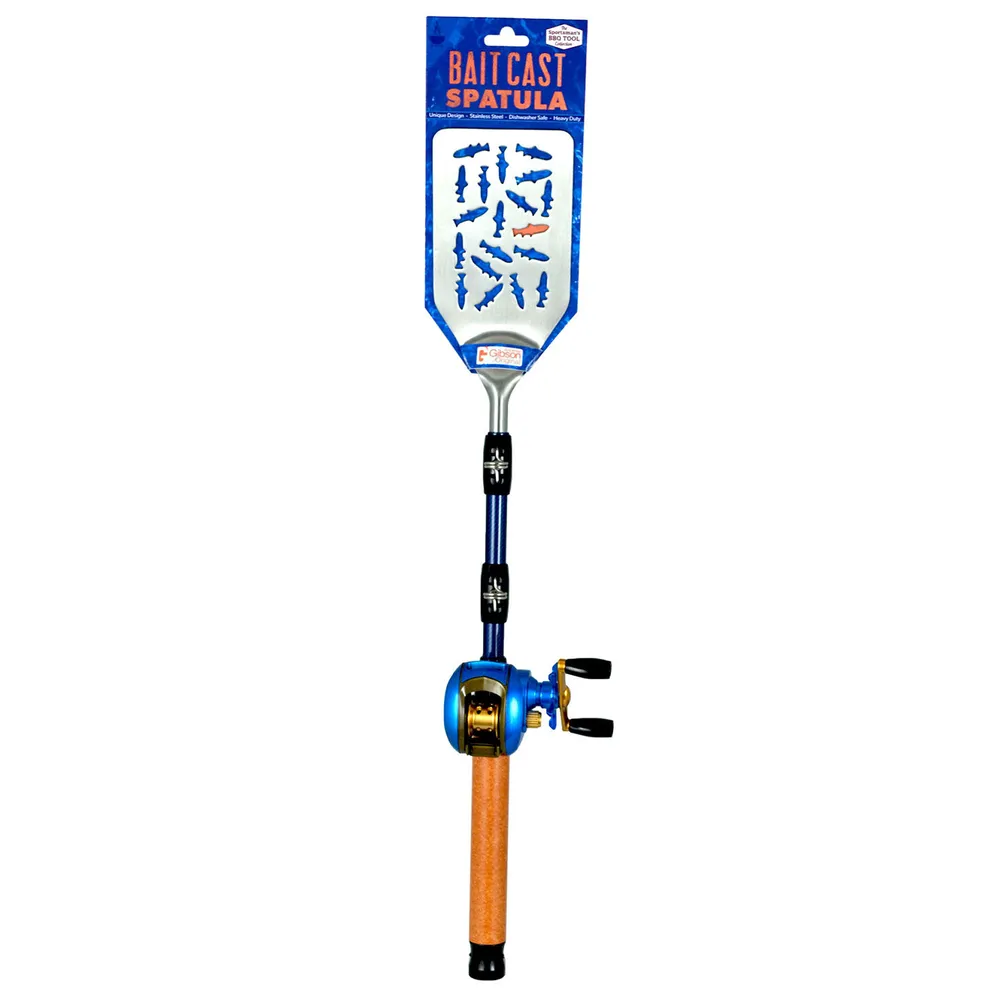 Hallmark Gibson Bait Cast Fishing Pole BBQ Spatula for only USD 24.99, Hallmark