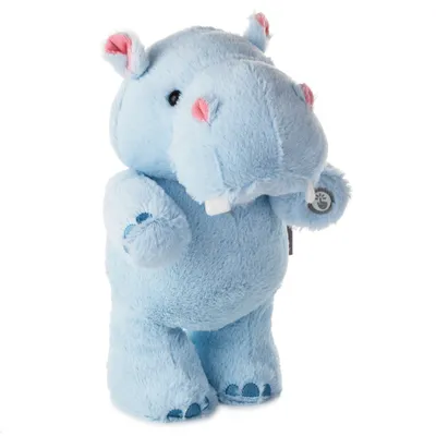 Hug 'n' Sing Tootin' Hippo Singing Stuffed Animal With Motion, 10" for only USD 29.99 | Hallmark