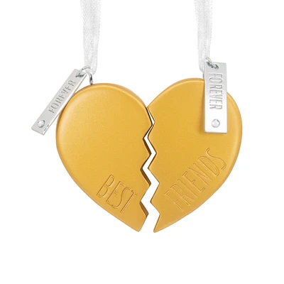 Best Friends Forever Heart Hallmark Ornaments, Set of 2 for only USD 12.99 | Hallmark