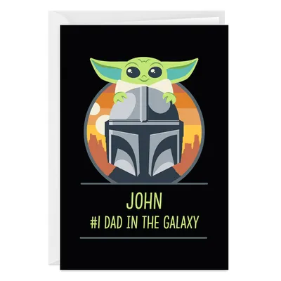 Personalized Star Wars: The Mandalorian™ Grogu™ Card for only USD 4.99 | Hallmark