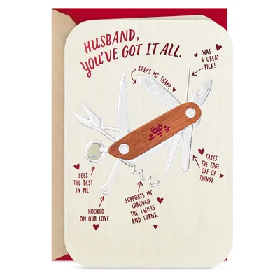 You've Got it All Valentine's Day Card for Husband for only USD 4.99 | Hallmark