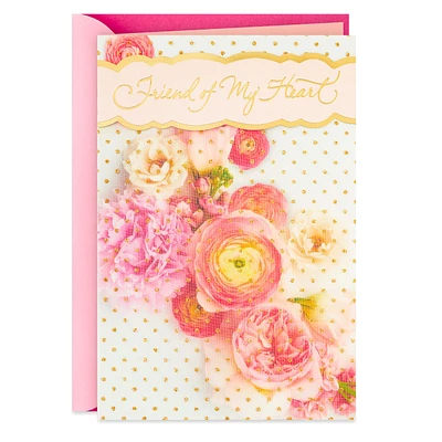 Friend of My Heart Floral Birthday Card for only USD 6.59 | Hallmark