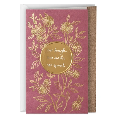 Her Laugh and Spirit Sympathy Card for Loss of Mother for only USD 5.59 | Hallmark