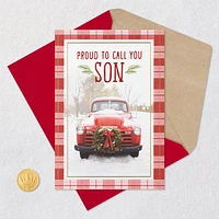 Proud to Call You Son Christmas Card for only USD 5.59 | Hallmark