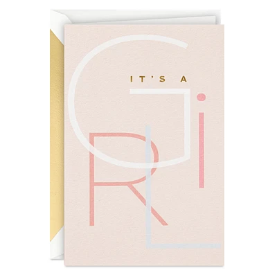 A Sweet Reason to Celebrate New Baby Girl Card for only USD 5.99 | Hallmark
