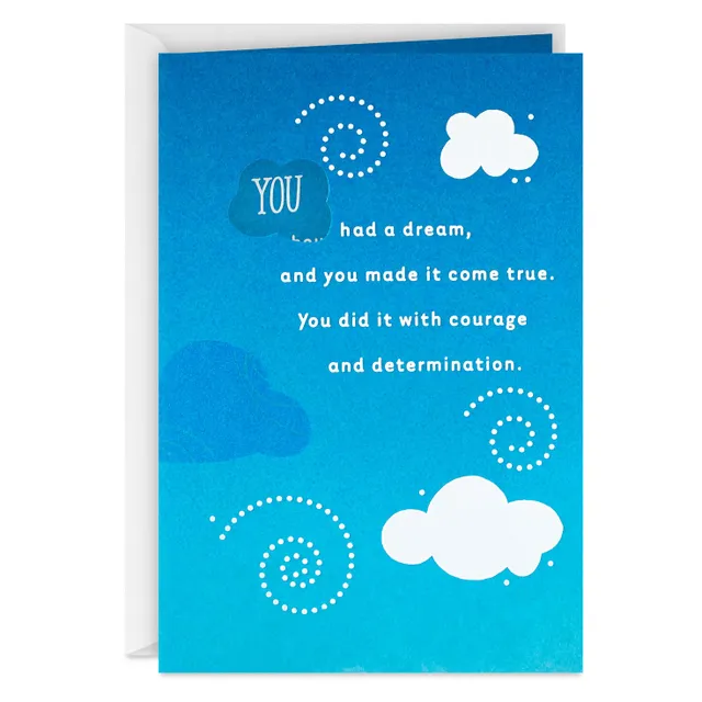 Hallmark Good Luck Card (Horseshoe)