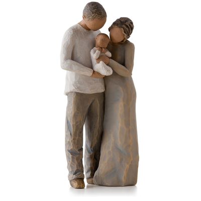 Willow Tree® We Are Three New Family Baby Figurine for only USD 49.99 | Hallmark