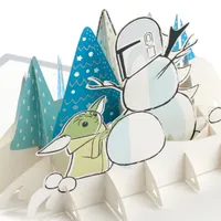 Star Wars: The Mandalorian™ Grogu™ Warm Wishes 3D Pop-Up Holiday Card for only USD 14.99 | Hallmark