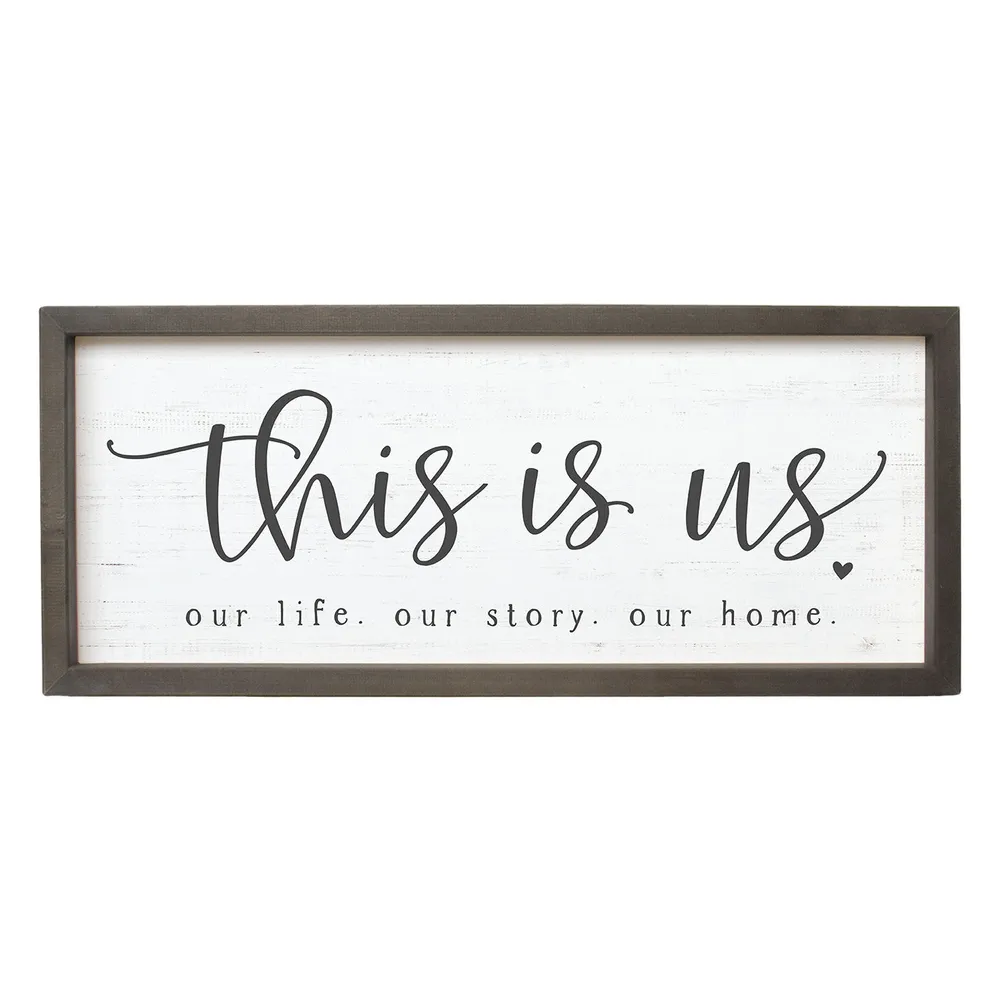 Sincere Surroundings This Is Us Farmhouse Style Wood Sign, 24x10 for only USD 49.99 | Hallmark