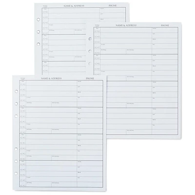 Address Book Refill Pages for only USD 6.99 | Hallmark