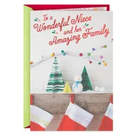 So Happy We're Family Christmas Card for Niece and Family for only USD 2.99 | Hallmark