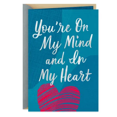 On My Mind and in My Heart Military Miss You Card for only USD 2.99 | Hallmark