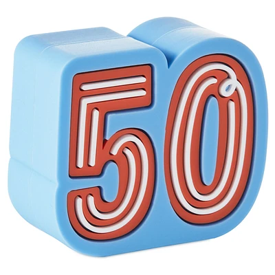 Charmers 50th Birthday Silicone Charm for only USD 8.99 | Hallmark