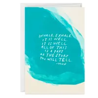 Morgan Harper Nichols It Is Well Encouragement Card for only USD 3.99 | Hallmark