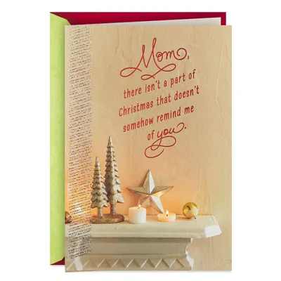 Happy and Full of Love Christmas Card for Mom for only USD 3.99 | Hallmark