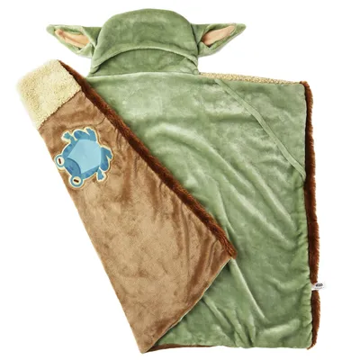 Star Wars: The Mandalorian™ The Child™ Grogu™ Hooded Blanket for only USD 39.99 | Hallmark