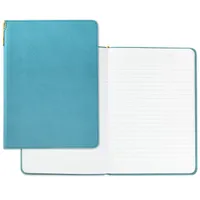 Turquoise Faux Leather Notebook With Pen for only USD 16.99 | Hallmark