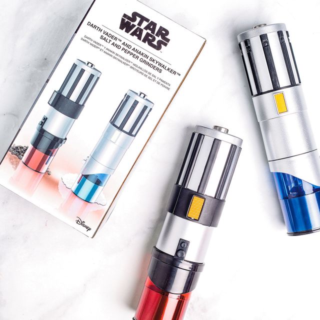 Star Wars Lightsaber Electric Salt & Pepper Grinders – Steve's Hallmark