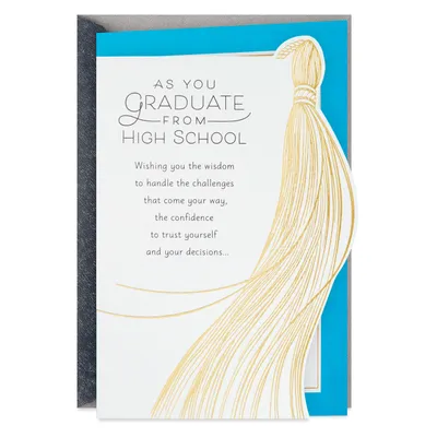 Wisdom, Confidence and Opportunity High School Graduation Card for only USD 4.99 | Hallmark