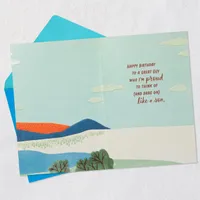 Sunset Landscape Like a Son Birthday Card for Him for only USD 2.99 | Hallmark