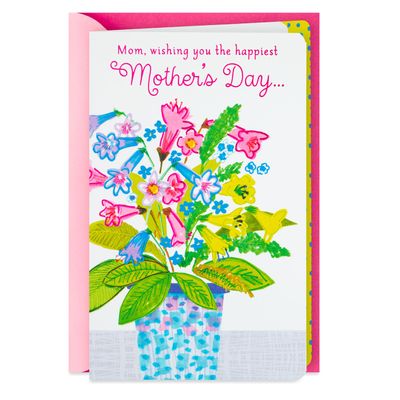 With All My Heart, Thanks and Love Mother's Day Card for Mom