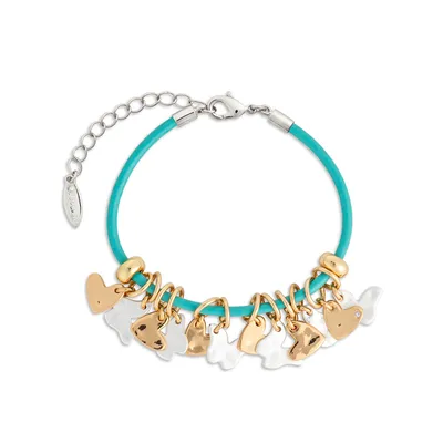 Demdaco Giving Collection Hearts and Butterflies Charm Bracelet for only USD 29.99 | Hallmark