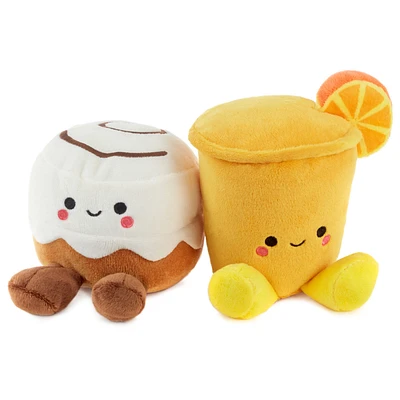 Better Together Cinnamon Roll and Orange Juice Magnetic Plush Pair, 5" for only USD 16.99 | Hallmark