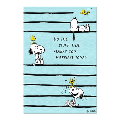 Peanuts® Do What Makes You Happy Snoopy Birthday Card for only USD 4.99 | Hallmark