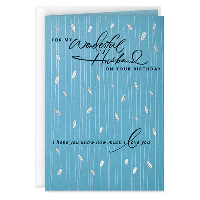 How Much I Love You Birthday Card for Husband for only USD 4.99 | Hallmark