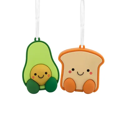 Better Together Avocado and Toast Magnetic Hallmark Ornaments, Set of 2 for only USD 9.99 | Hallmark