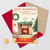 A Happy Family Christmas Card for Nephew and Family for only USD 2.99 | Hallmark
