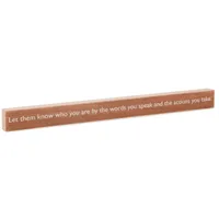 The Words You Speak Quote Sign, 23.5x2 for only USD 14.99 | Hallmark