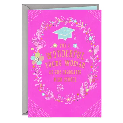 Bright and Beautiful Future High School Graduation Card for Her for only USD 2.00 | Hallmark
