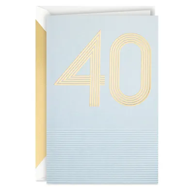 Four Decades of Incredible You 40th Birthday Card for only USD 5.99 | Hallmark