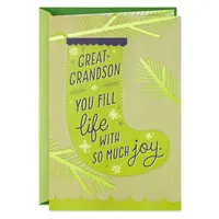 Love and Joy Christmas Card for Great-Grandson for only USD 3.99 | Hallmark