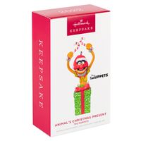 The Muppets Animal's Christmas Present Ornament
