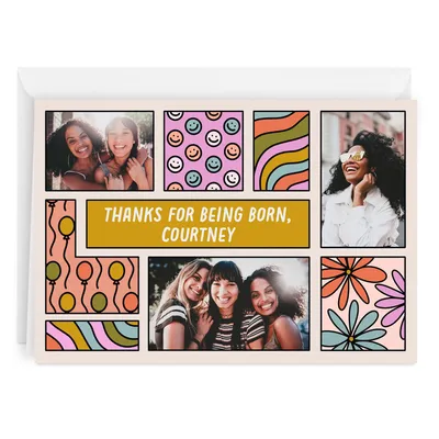Personalized Fun Designs Photo Collage Photo Card for only USD 4.99 | Hallmark