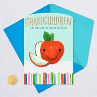 Grandchildren Are Like Apples in Honey Rosh Hashanah Card for only USD 2.99 | Hallmark