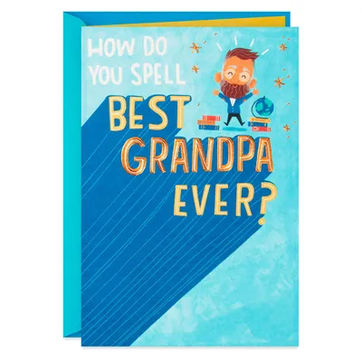 Best Grandpa Ever Father's Day Card for only USD 3.59 | Hallmark