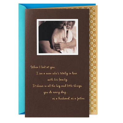 So Happy to Be Sharing Life With You Father's Day Card for Husband for only USD 6.29 | Hallmark