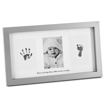 Blessed Baby Handprint and Footprint Picture Frame Kit, 4x6 for only USD 29.99 | Hallmark