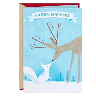 Forever Kind of Friend Christmas Card for only USD 4.29 | Hallmark