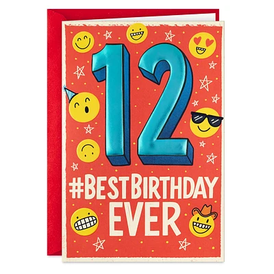 Best Birthday Ever Pop-Up 12th Birthday Card for only USD 5.59 | Hallmark