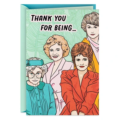 The Golden Girls So Glad You Were Born Birthday Card for only USD 3.99 | Hallmark