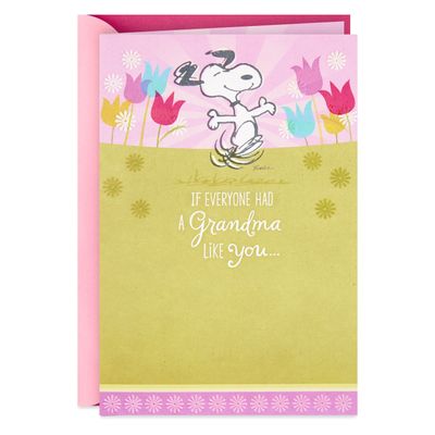 Peanuts® Snoopy Happy Dance Mother's Day Card for Grandma
