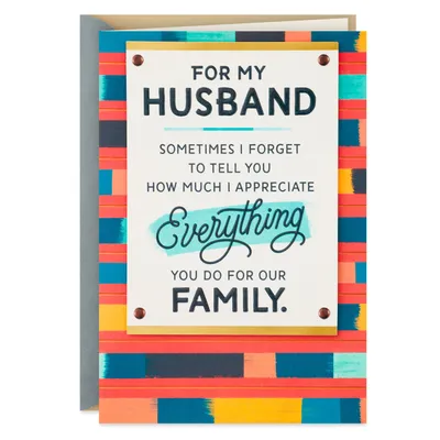 Hardworking Dad Father's Day Card for Husband for only USD 6.59 | Hallmark