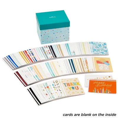 Cheerful Celebrations Boxed All-Occasion Cards Assortment, Pack of 100 for only USD 29.99 | Hallmark