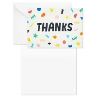Scattered Confetti Boxed Blank Thank-You Notes, Pack of 24 for only USD 6.99 | Hallmark
